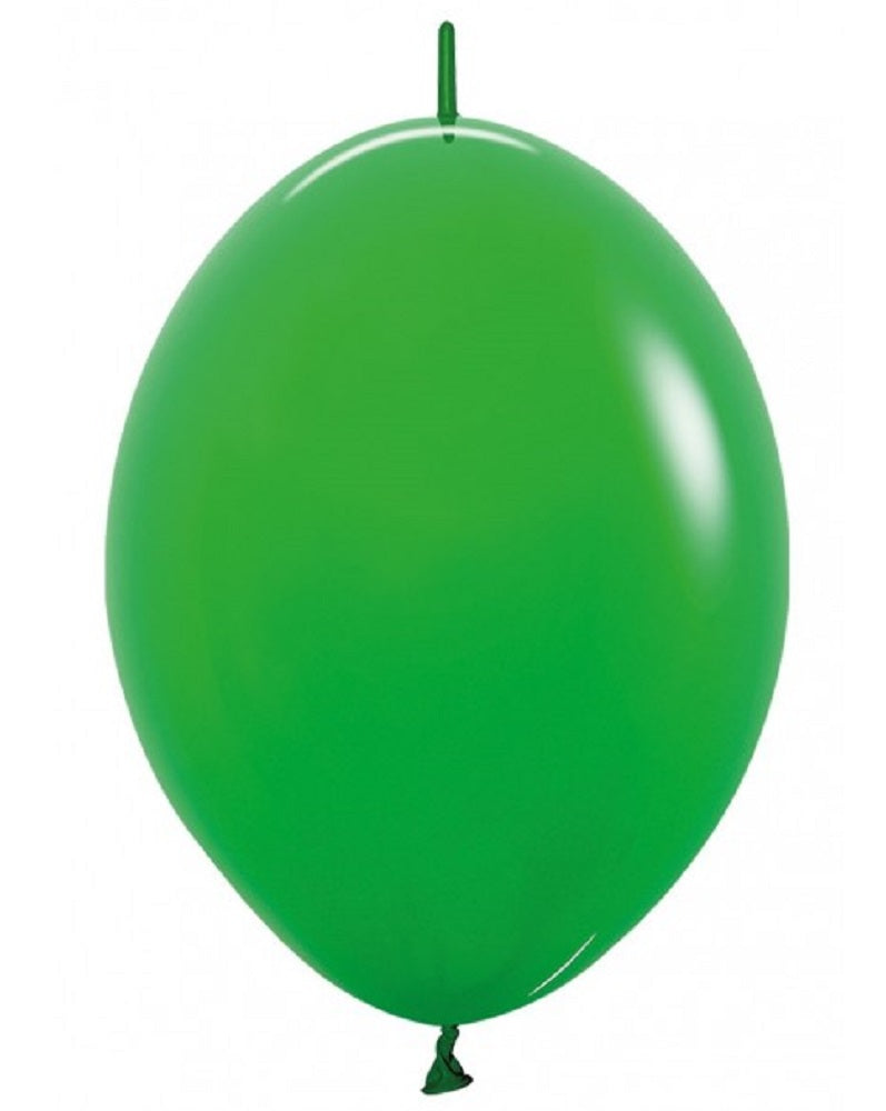 Link o Loon 029 Shamrock Green (Grün) 30cm 12" Latex Luftballons Sempertex