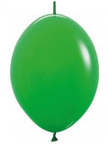 Link o Loon 029 Fashion Shamrock Green (Grün) 15cm 6" Latex Luftballons Sempertex