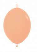 Link o Loon 060 Fashion Peach Blush (Pfirsich / Hautfarben) 15cm 6" Latex Luftballons Sempertex