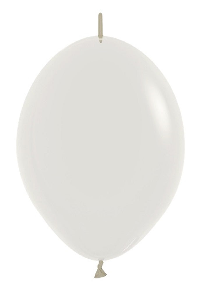 Link o Loon 107 Pastel Dusk Cream 15cm 6" Latex Luftballons Sempertex