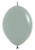 Link o Loon 127 Pastel Dusk Laurel Green 15cm 6 Inch Latex Luftballons Sempertex