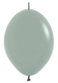 Link o Loon 127 Pastel Dusk Laurel Green 30cm 12 Inch Latex Luftballons Sempertex