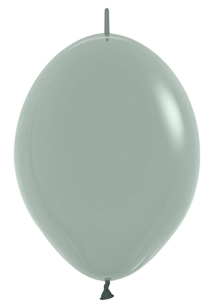 Link o Loon 127 Pastel Dusk Laurel Green 30cm 12 Inch Latex Luftballons Sempertex