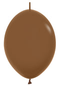 Link o Loon 074 Fashion Coffee (Braun) 30cm 12" Latex Luftballons Sempertex