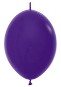 Link o Loon 051 Fashion Violet (Lila) 30cm 12" Latex Luftballons Sempertex