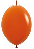 Link o Loon 062 Fashion Sunshine Orange 30cm 12 Inch Latex Luftballons Sempertex