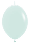 Link o Loon 630 Pastel Matte Green 15cm 6 Inch Latex Luftballons Sempertex Grün