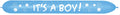 Sempertex 040 Fashion Blue 660 Link o Loon It´s a Boy Latex Luftballons