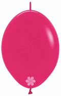 Link o Loon 013 Fashion Cosmo Pink (Rosa) 30cm 12" Latex Luftballons Sempertex