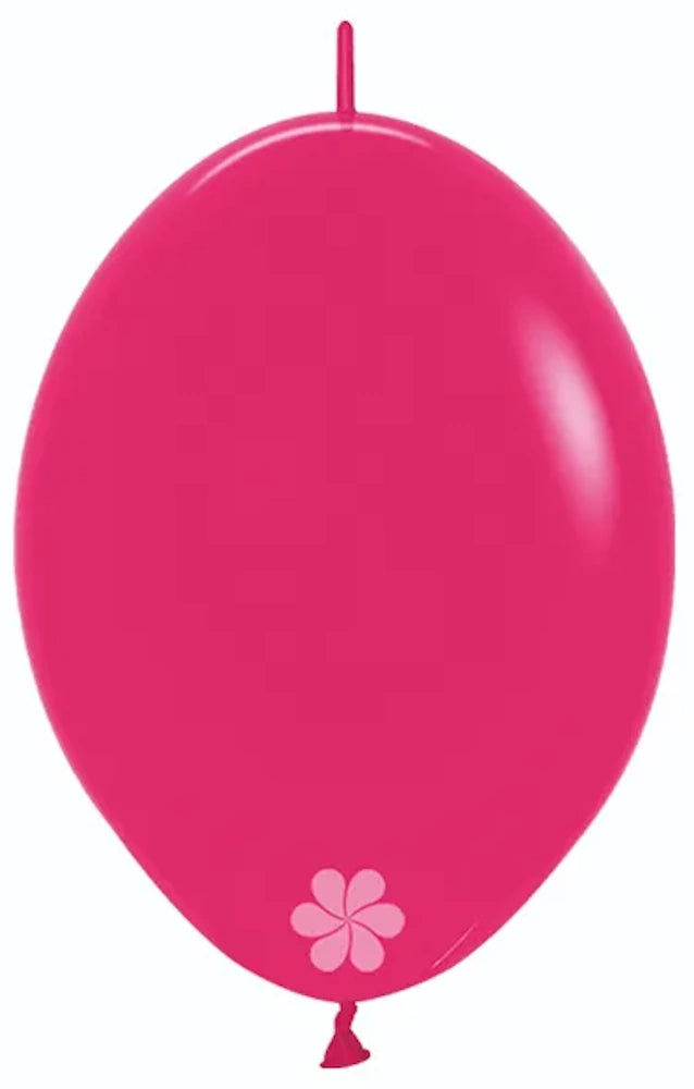 Link o Loon 013 Fashion Cosmo Pink (Rosa) 30cm 12" Latex Luftballons Sempertex