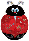 Love you Marienkäfer Folienballon 69cm 27"