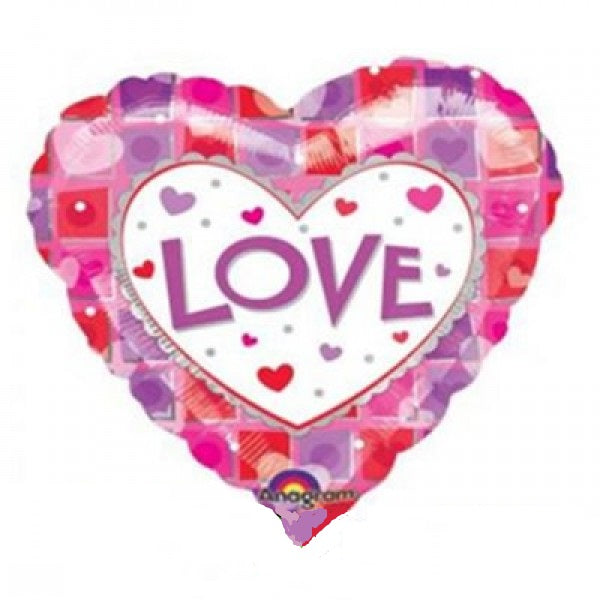 Love Jumbo Herz Folienballon 90cm 35"