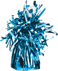 Luftballon Gewicht Fransenkegel Folie Blue (Blau) 150g 62 mm