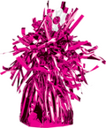 Luftballon Gewicht Fransenkegel Folie Magenta 150g 62 mm