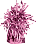 Luftballon Gewicht Fransenkegel Pink 150g 62 mm