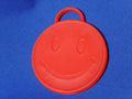 Luftballon Gewicht Smiley rund in rot