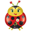 Marienkäfer Dame Folienballon 69cm