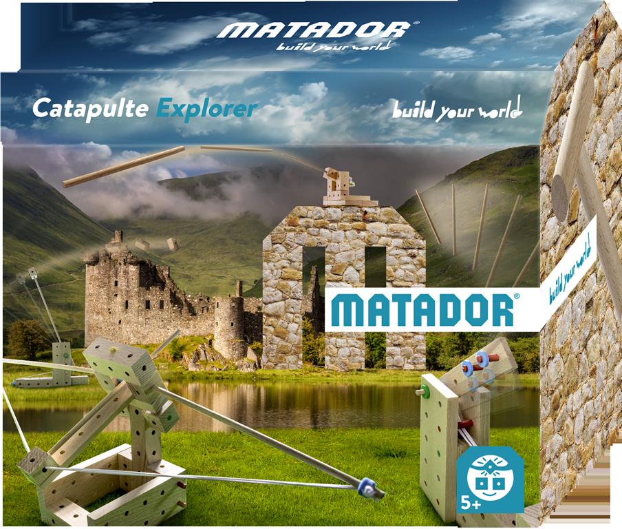 Matador Catapults Explorer  Holzbausteine