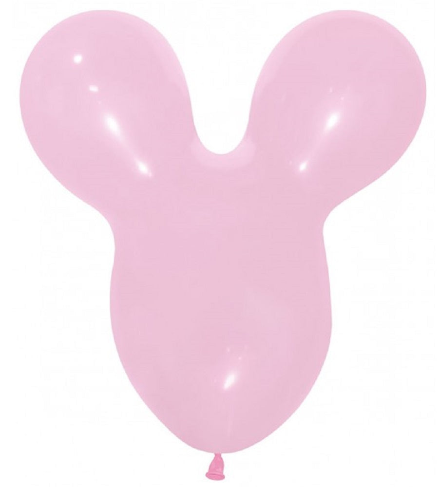Mauskopf 009 Fashion Bubblegum Pink Latex Luftballons Sempertex