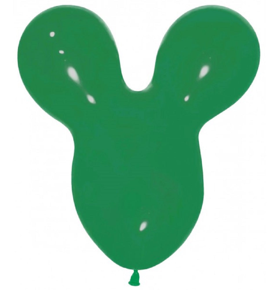Mauskopf 032 Fashion Forest Green (Grün) Latex Luftballons Sempertex