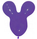 Mauskopf 051 Fashion Violet (Lila) Latex Luftballons Sempertex