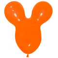 Mauskopf 061 Fashion Orange Latex Luftballons Sempertex