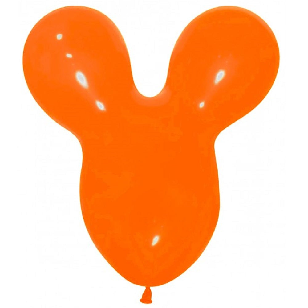 Mauskopf 061 Fashion Orange Latex Luftballons Sempertex