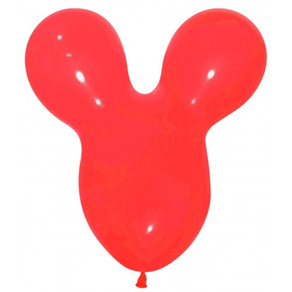Mauskopf 015 Fashion Red (Rot) Latex Luftballons Sempertex