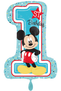 Mickey 1st Birthday Folienballon 48 x 71cm