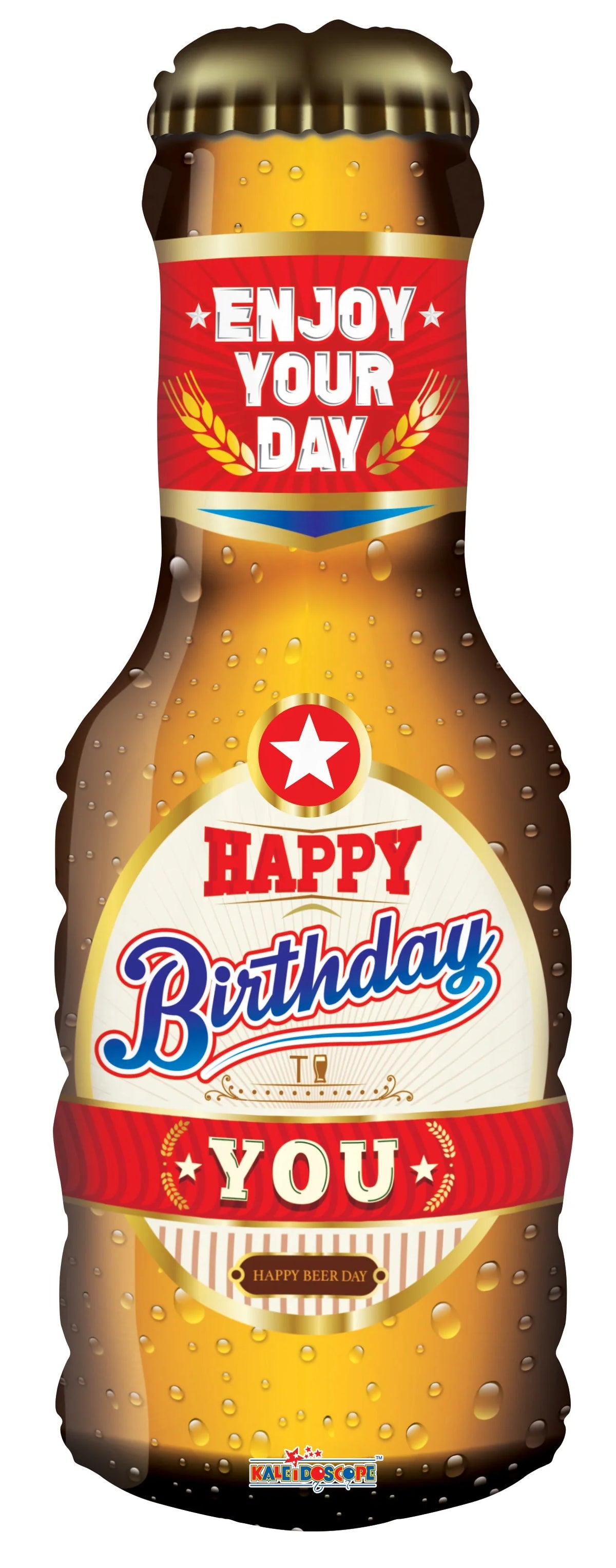 Mini Folienballon Birthday Beer 36cm 14''