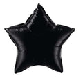 Mini Folienballon Black Star (Schwarz) 23cm 9''
