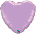 Mini Folienballon Pearl Lavender Heart 10cm 4''