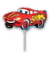 Mini Folienballon Racing Car Rennauto 33cm 13"