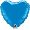 Mini Folienballon Sapphire Blue Heart 10cm 4''