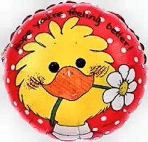 Mini Folienballon Hope You are Feeling Better Suzy Zoo 23cm
