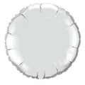 Mini Folienballon Rund Silber 10cm 4"