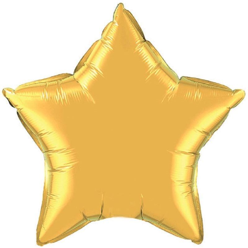 Mini Folienballon Gold Stern 10cm 4"