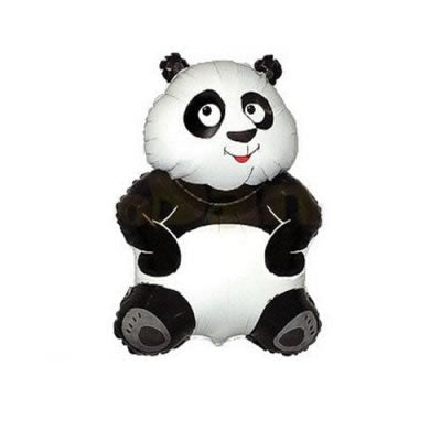 Mini Folienballon Großer Panda 33cm 13"