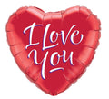 Mini Folienballon I love you Herz 22,5cm 9"