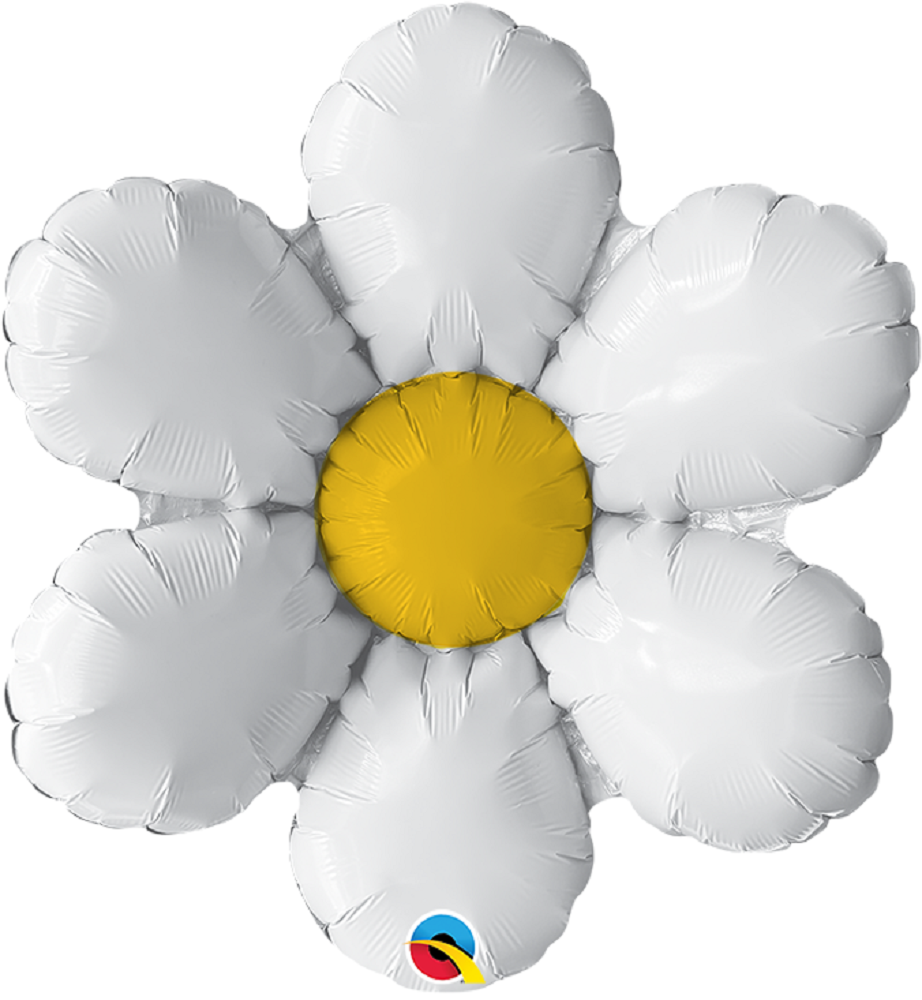 Mini Folienballon Retro Daisy 36cm 14"