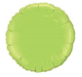 Mini Folienballon Rund Lime Green 10cm 4"