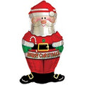 Mini Folienballon Weihnachtsmann Nikolaus 30cm 12"