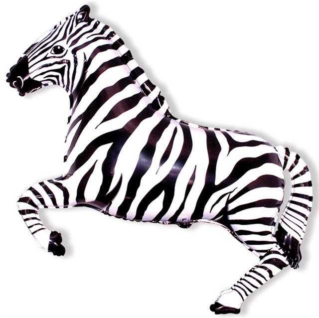 Mini Folienballon Zebra 41cm 16"