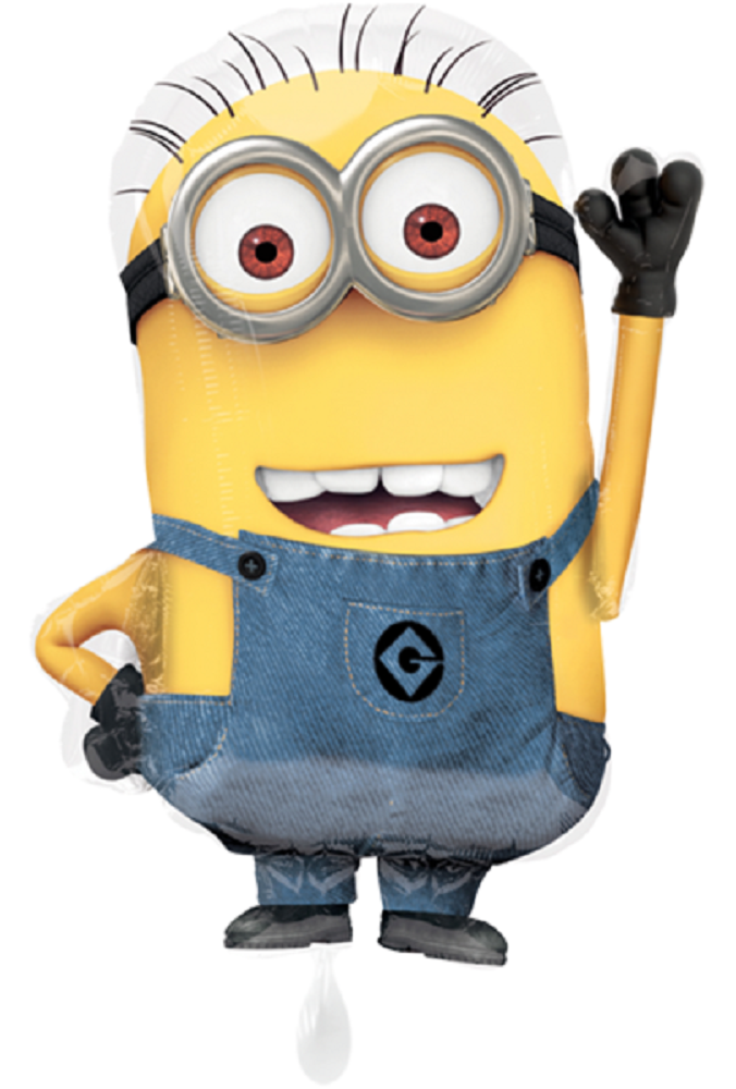 Minion Shape Folienballon 63cm 25"
