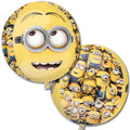 Minions, Bob, Kevin, Stuart Orbz XL Kugel Folienballon - 38 x 40cm