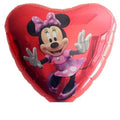 Minnie Maus Herz Folienballon 45cm 18"