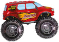Monster Truck Rot Twister Folienballon 96 x 68cm