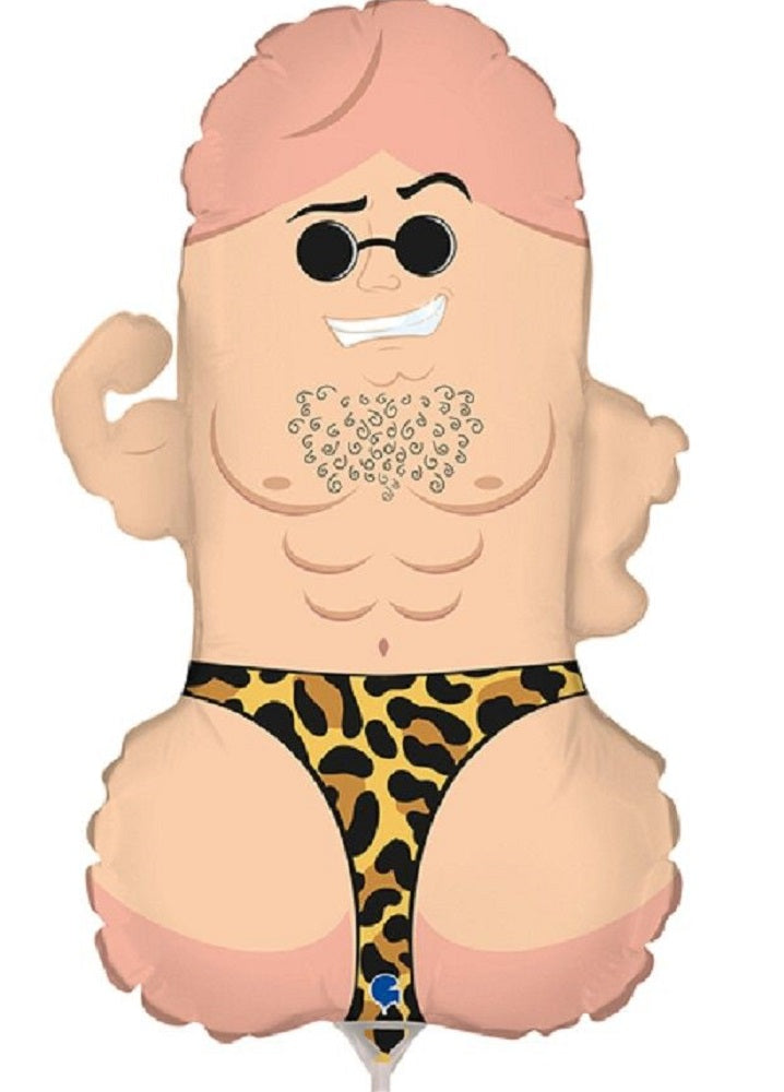 Mini Folienballon Mr D 35cm 14 Inch