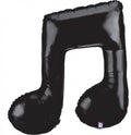 Music Notes Musik Note Folienballon 86cm 34"