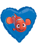 Nemo Herz Folienballon 45cm 18"